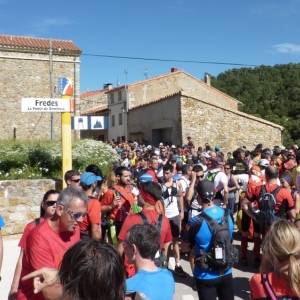 Prop de 1.000 participants a la 18a Travessia nocturna Fredes - Pa�ls GR7