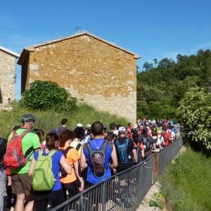 Prop de 1.000 participants a la 18a Travessia nocturna Fredes - Pa�ls GR7