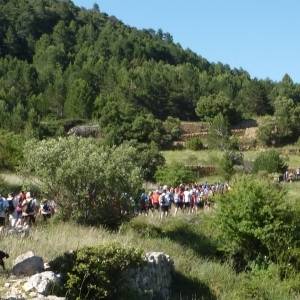 Prop de 1.000 participants a la 18a Travessia nocturna Fredes - Pa�ls GR7