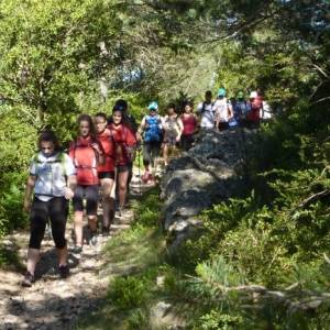Prop de 1.000 participants a la 18a Travessia nocturna Fredes - Pa�ls GR7