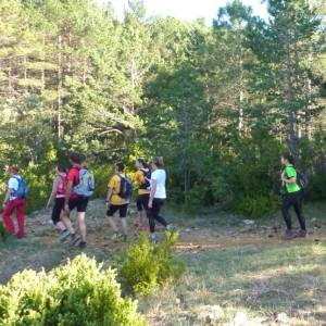 Prop de 1.000 participants a la 18a Travessia nocturna Fredes - Pa�ls GR7