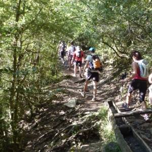 Prop de 1.000 participants a la 18a Travessia nocturna Fredes - Pa�ls GR7