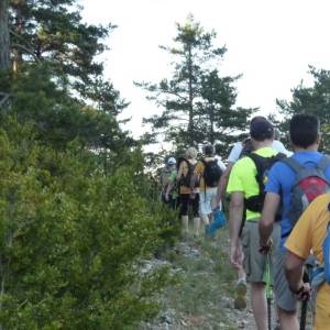Prop de 1.000 participants a la 18a Travessia nocturna Fredes - Pa�ls GR7