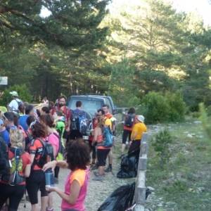 Prop de 1.000 participants a la 18a Travessia nocturna Fredes - Pa�ls GR7