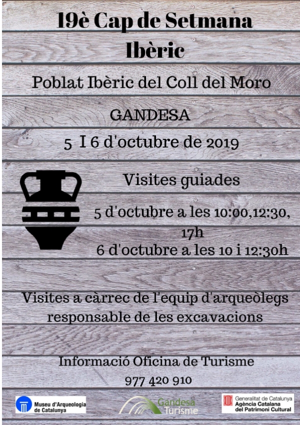 19è Cap de Setmana Ibèric al poblat ibèric del Coll del Moro 19è Cap de Setmana Ibèric al poblat ibèric del Coll del Moro