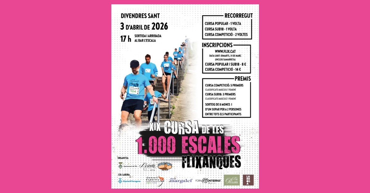 XIX Cursa de les 1.000 escales flixanques