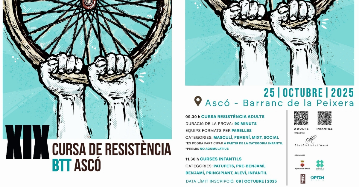XIX Cursa de resist�ncia BTT Asc�