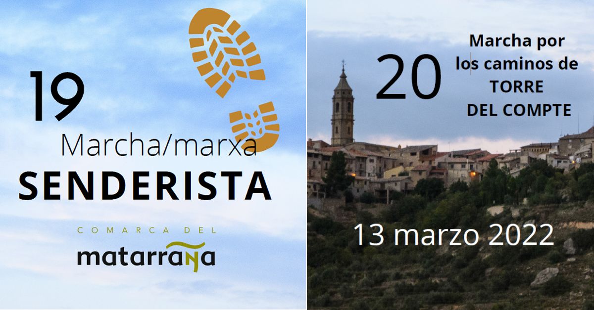 19a Marxa senderista Comarca del Matarranya 19a Marxa senderista Comarca del Matarranya