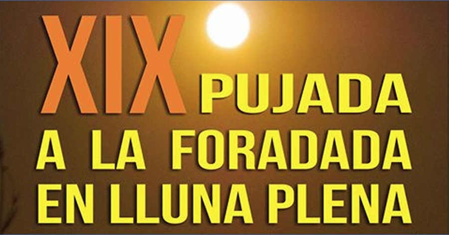 19a Subida a La Forada con Luna Llena