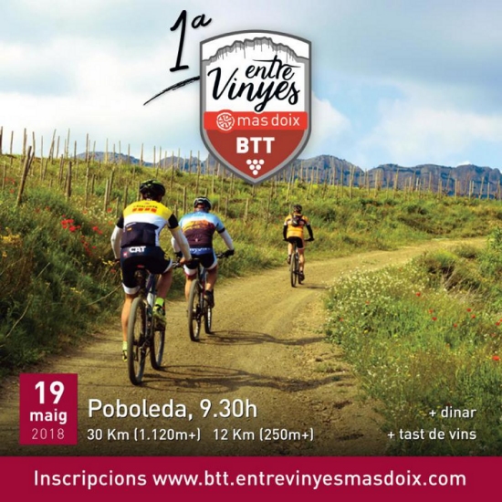 1a BTT entre vinyes Mas Doix 1a BTT entre vinyes Mas Doix