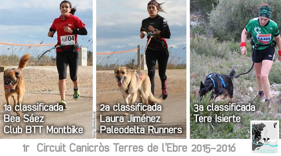Fern�ndez i S�ez, del Club BTT Montbike, es proclamen guanyadors del 1r circuit de canicr�s | EbreActiu.cat, revista digital d&rsquo;oci actiu | Terres de l&rsquo;Ebre ...