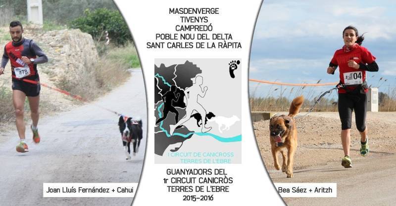 Fernndez i Sez, del Club BTT Montbike, es proclamen guanyadors del 1r circuit de canicrs