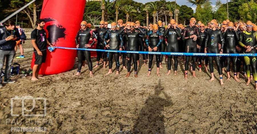 Triatl 100% Half LAmetlla de Mar amb ms de 200 participants