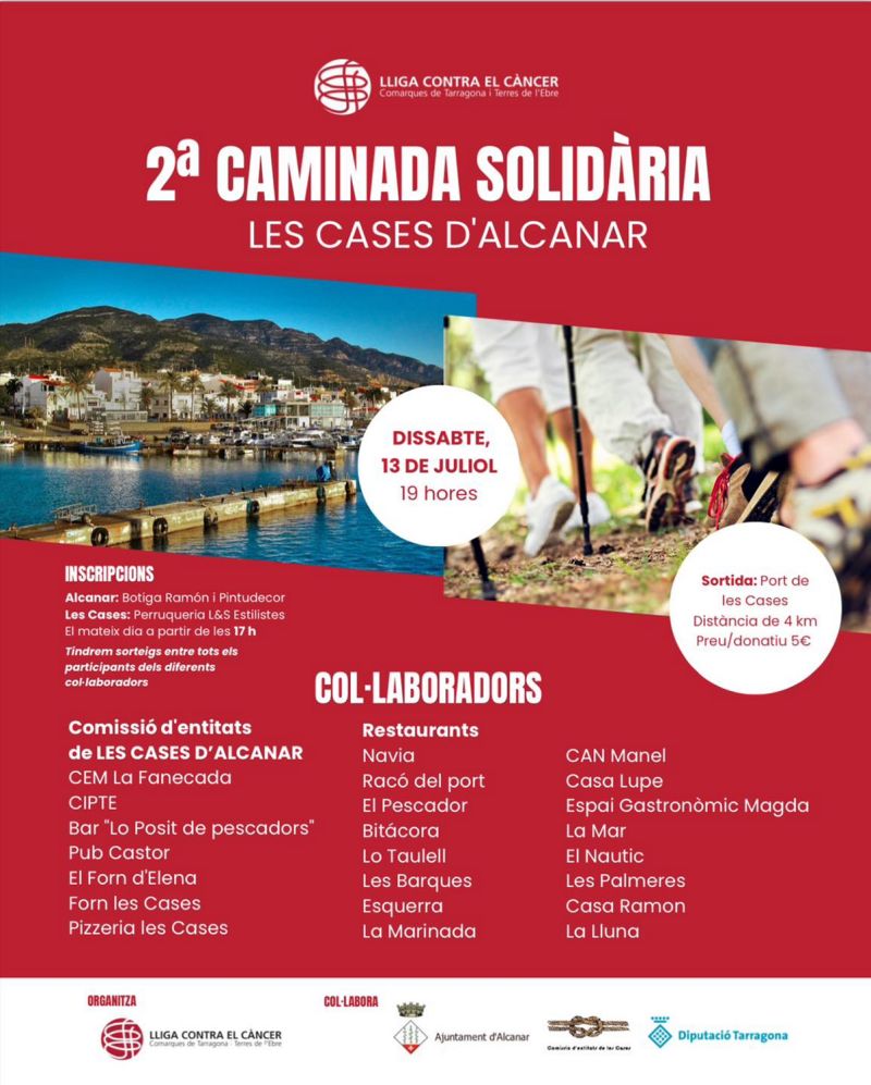 2a Caminada solid�ria les Cases d�Alcanar