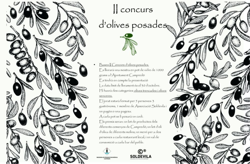 II Concurs d’olives posades a Campredó II Concurs d’olives posades a Campredó