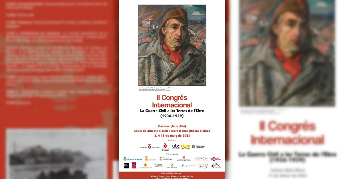II Congr�s Internacional La Guerra Civil a les Terres de l�Ebre (1936-1939)