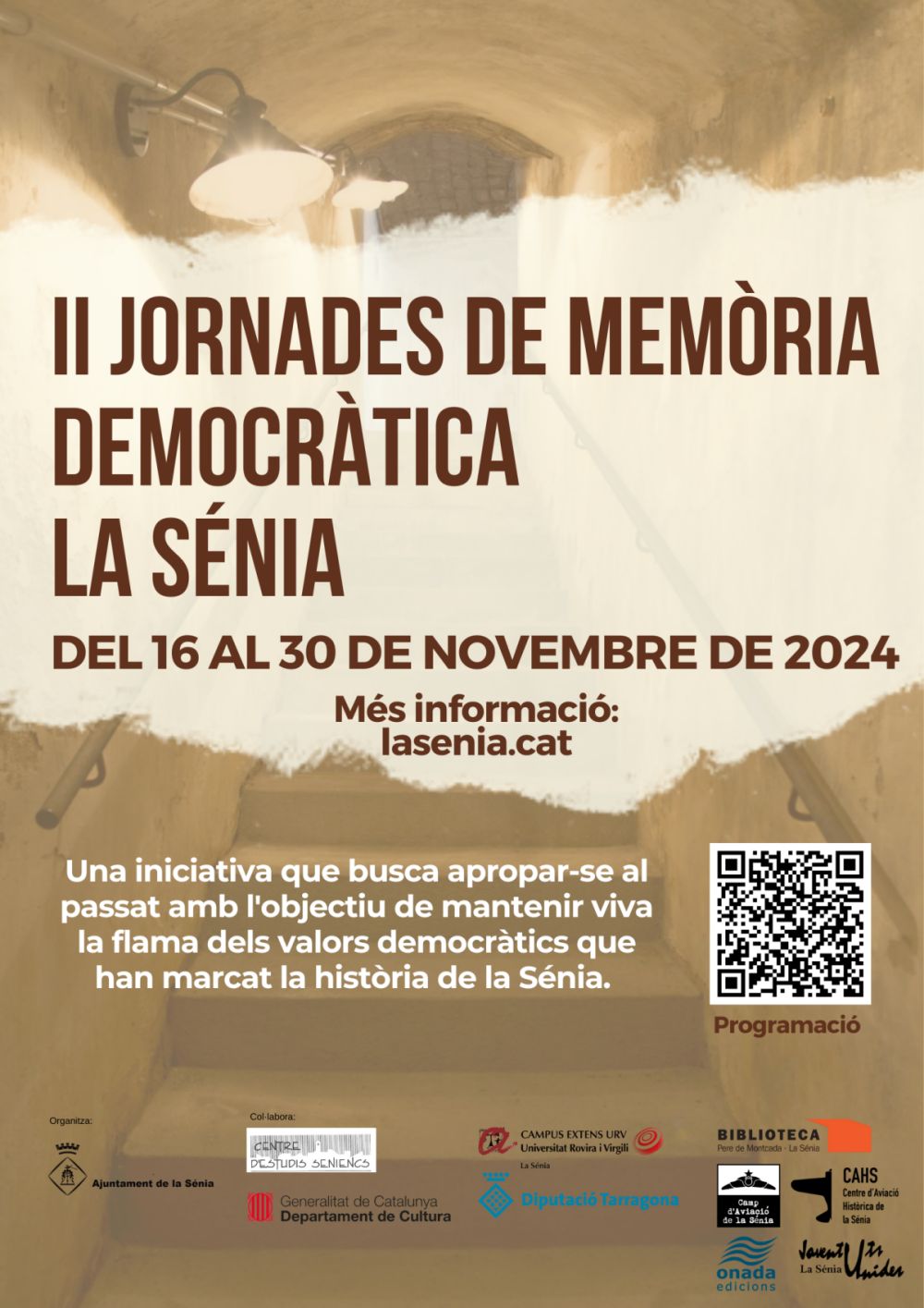 II Jornades de Memòria Democràtica La Sénia II Jornades de Memòria Democràtica La Sénia