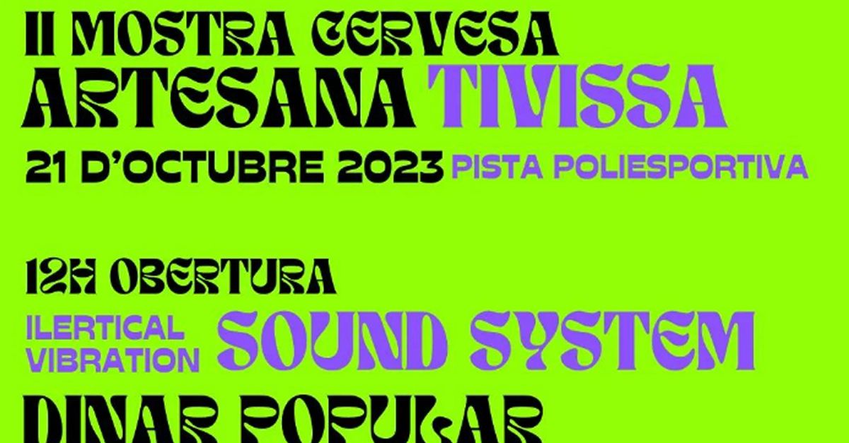 II Mostra de cervesa artesana de Tivissa II Mostra de cervesa artesana de Tivissa