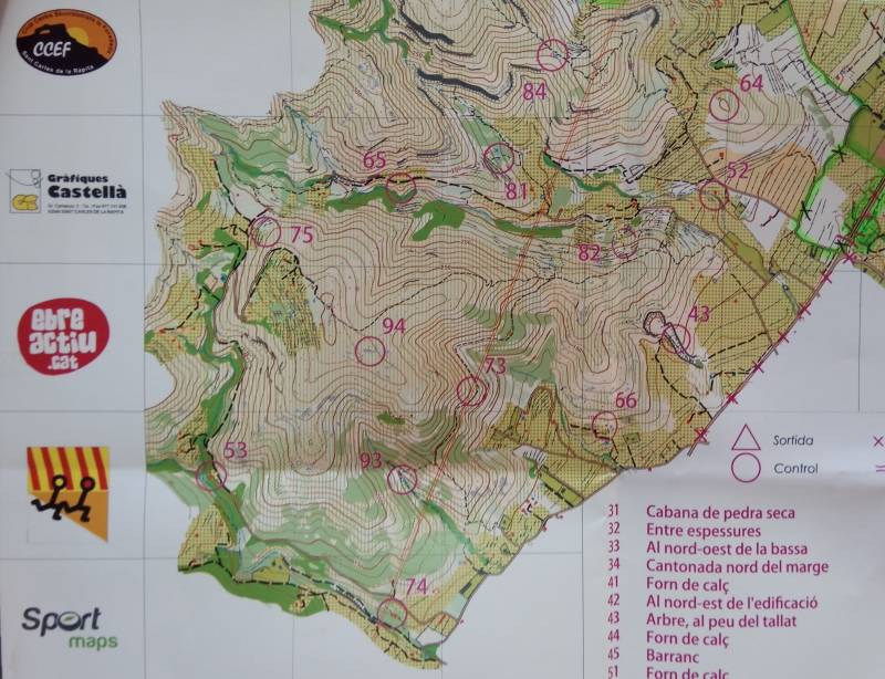 �xit de participaci� a la 2a Rogaine Serra de Montsi� de La R�pita | EbreActiu.cat, revista digital d&rsquo;oci actiu | Terres de l&rsquo;Ebre ...