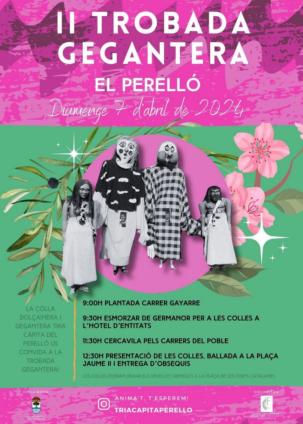 II Trobada gegantera al Perell�