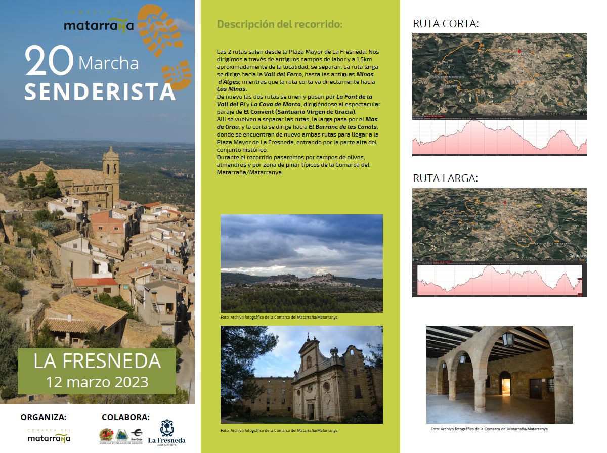 Obertes les inscripcions a la Marxa senderista Comarca del Matarranya | EbreActiu.cat, revista digital d&rsquo;oci actiu | Terres de l&rsquo;Ebre ...