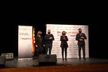 �lbum de fotos de l&rsquo;acte de lliurament dels Premis Esportius de les Terres de l&rsquo;Ebre 2020