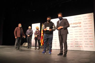 �lbum de fotos de l&rsquo;acte de lliurament dels Premis Esportius de les Terres de l&rsquo;Ebre 2020