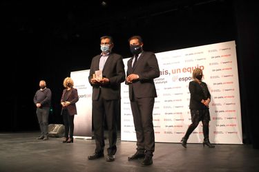 �lbum de fotos de l&rsquo;acte de lliurament dels Premis Esportius de les Terres de l&rsquo;Ebre 2020