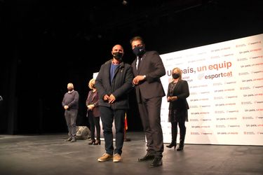�lbum de fotos de l&rsquo;acte de lliurament dels Premis Esportius de les Terres de l&rsquo;Ebre 2020