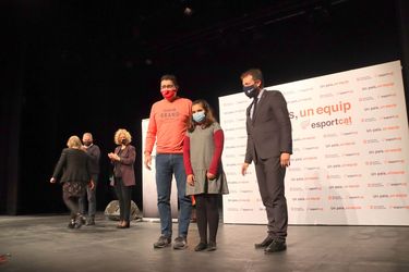 �lbum de fotos de l&rsquo;acte de lliurament dels Premis Esportius de les Terres de l&rsquo;Ebre 2020