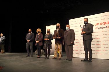 �lbum de fotos de l&rsquo;acte de lliurament dels Premis Esportius de les Terres de l&rsquo;Ebre 2020