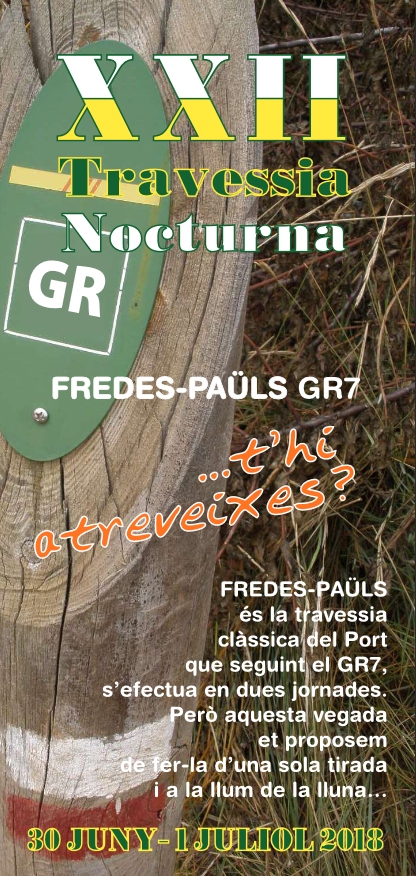 22a Marxa nocturna Fredes-Pa�ls