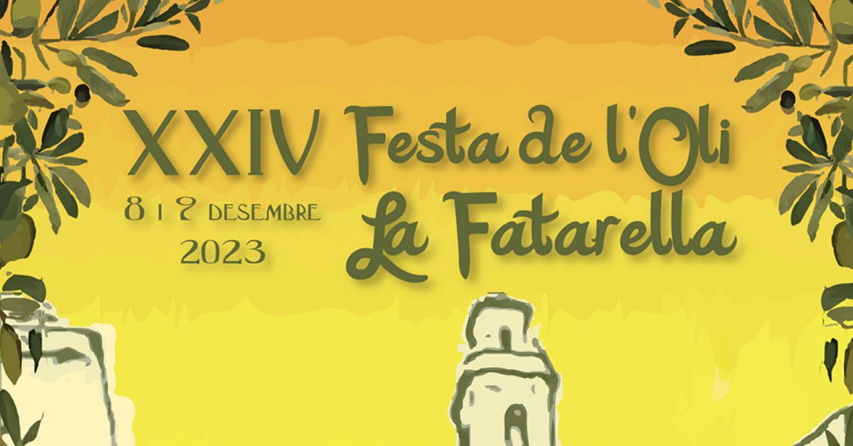 XXIV Festa de l�Oli de la Fatarella i Mostra de productes artesanals i tradicionals