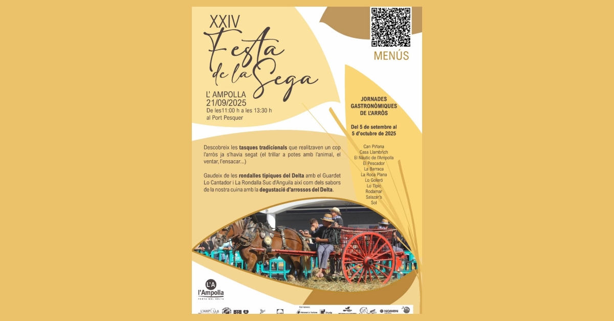 Festa de la sega de larrs de lAmpolla