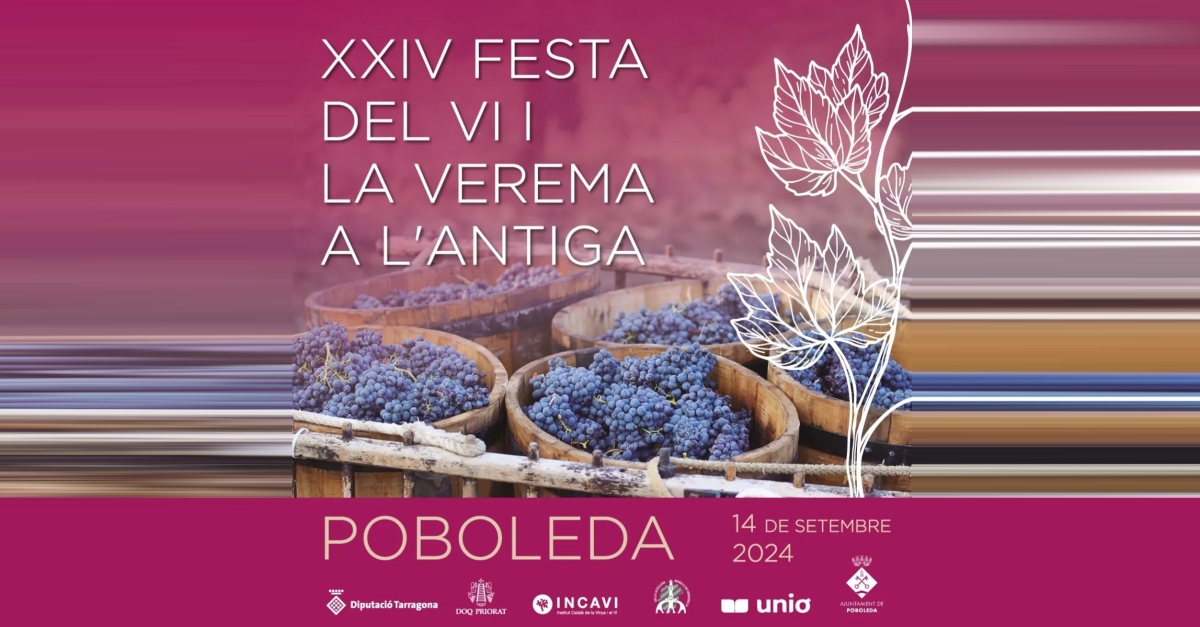 XXIV Festa del vi i la verema a l’antiga XXIV Festa del vi i la verema a l’antiga