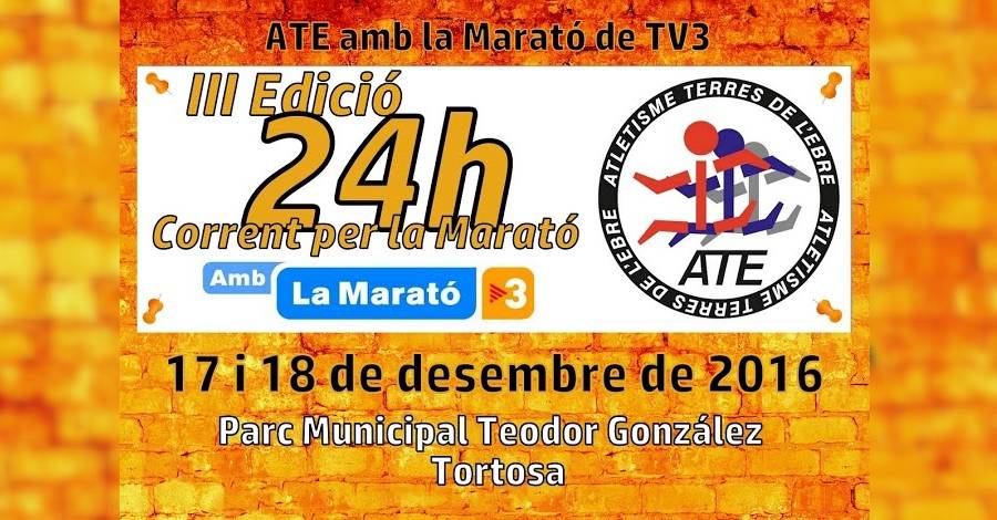 24 horas corriendo para la Marat� de TV3