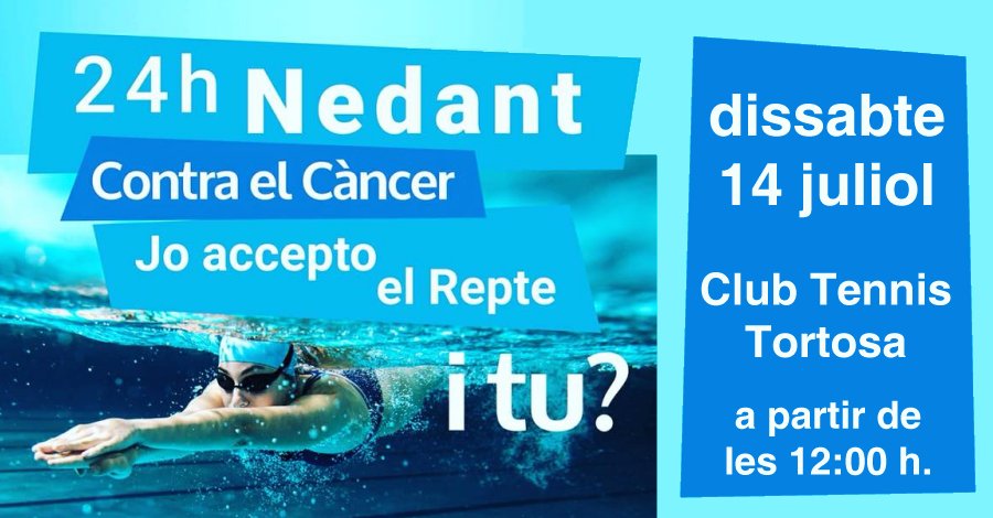 24 hores nedant contra el c�ncer
