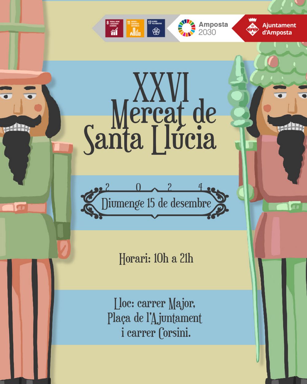 XXVI Mercat de Santa Llúcia XXVI Mercat de Santa Llúcia
