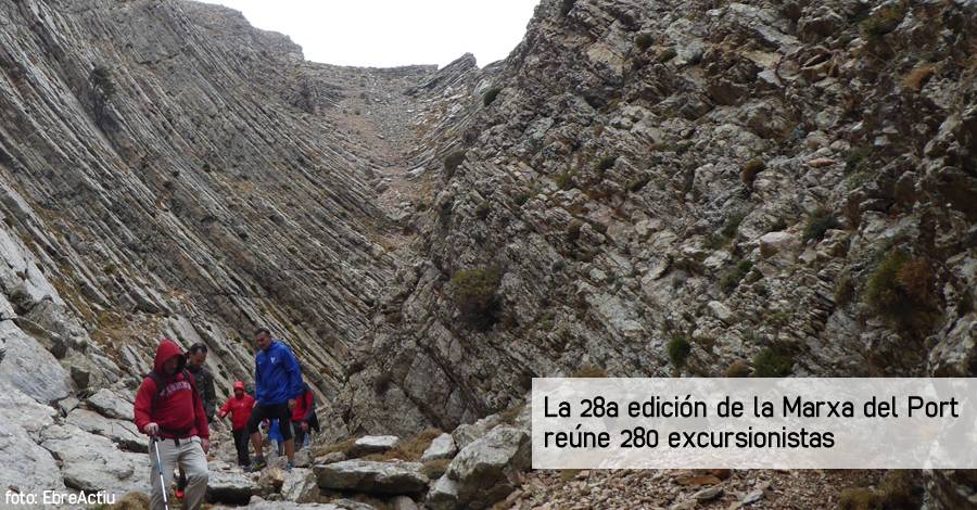 La 28 edicin de la Marxa del Port rene 280 excursionistas