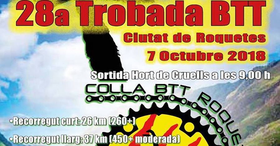 28a Trobada BTT Ciutat de Roquetes 28a Trobada BTT Ciutat de Roquetes