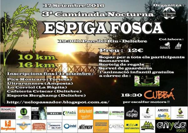 3a caminada nocturna �Espiga Fosca�
