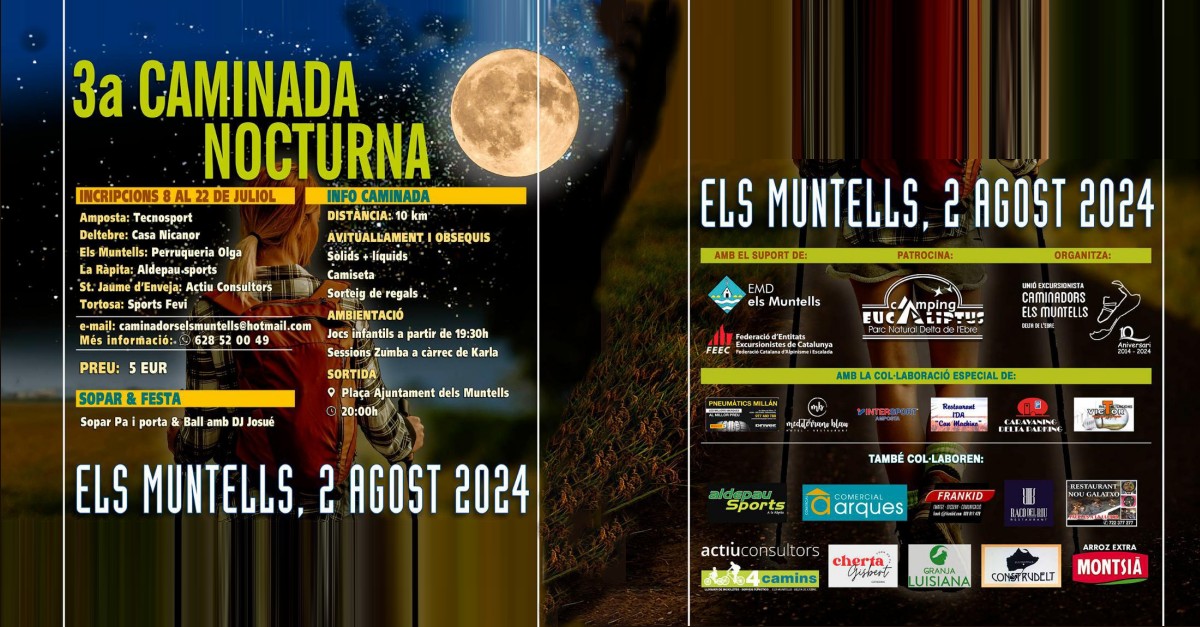 3a Caminada Nocturna 3a Caminada Nocturna