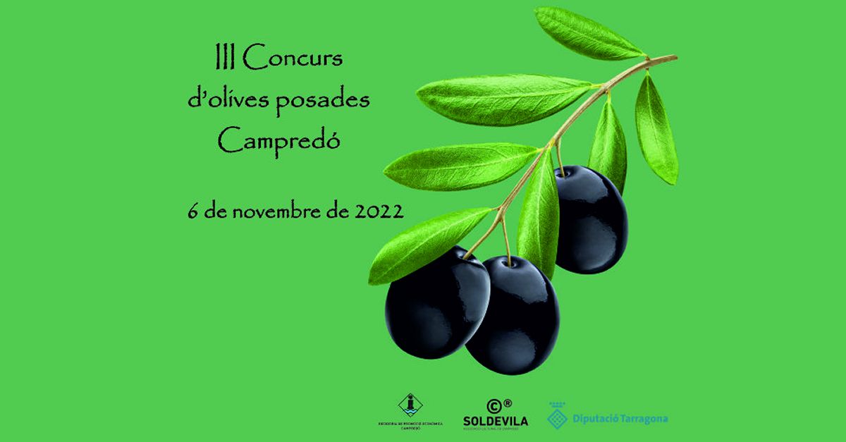 III Concurs d�olives posades de Campred�