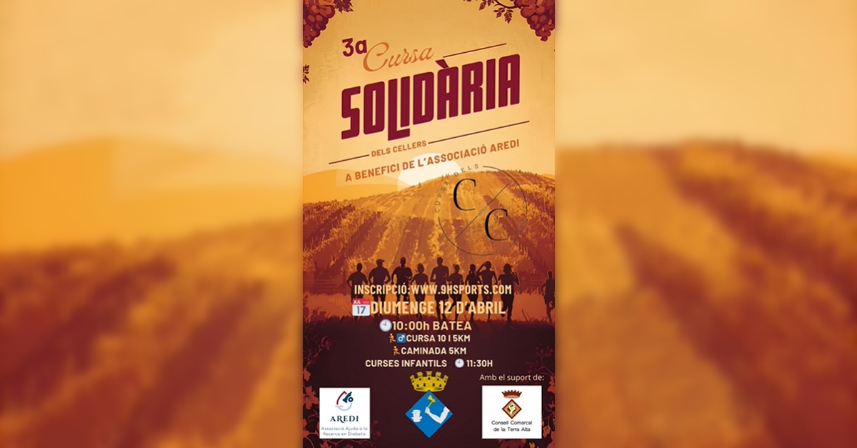 3a Cursa Solidària dels Cellers 3a Cursa Solidària dels Cellers