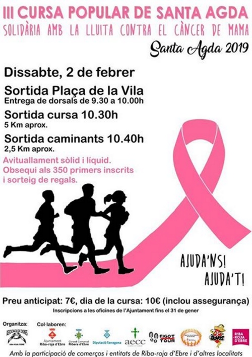 III Cursa popular Santa Agda III Cursa popular Santa Agda