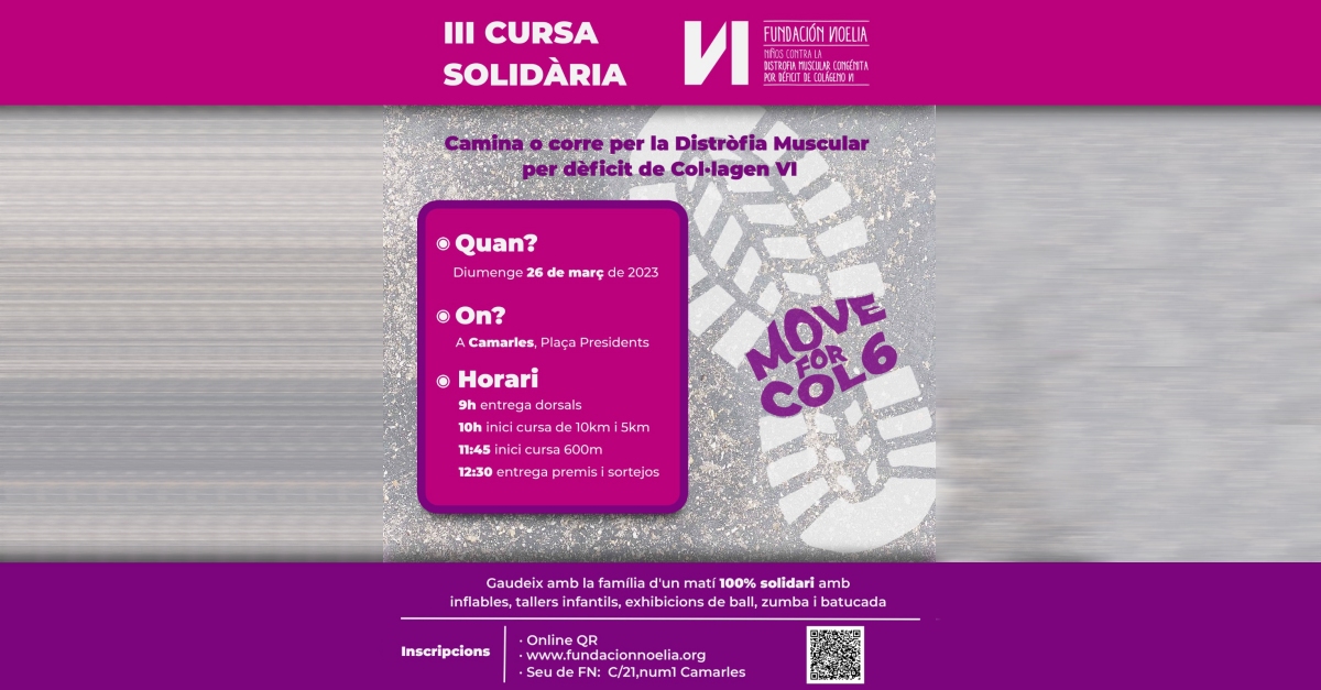 3a Cursa solid�ria Fundaci� No�lia - Move For COL6