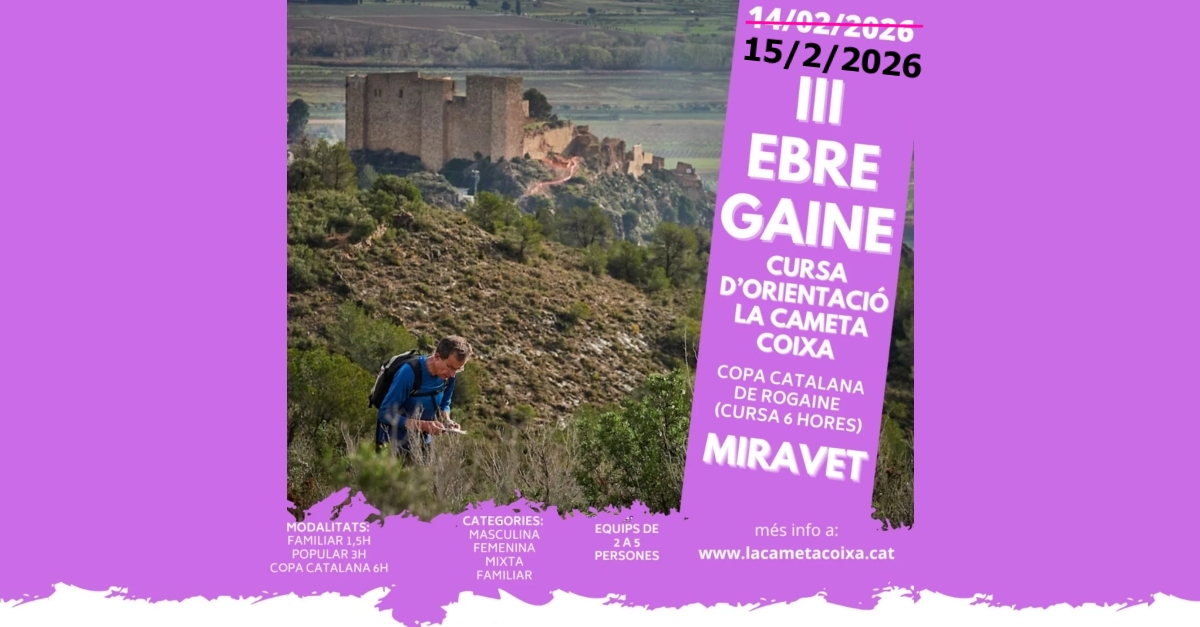 III Ebregaine. Cursa d�orientaci� [NOVA DATA]
