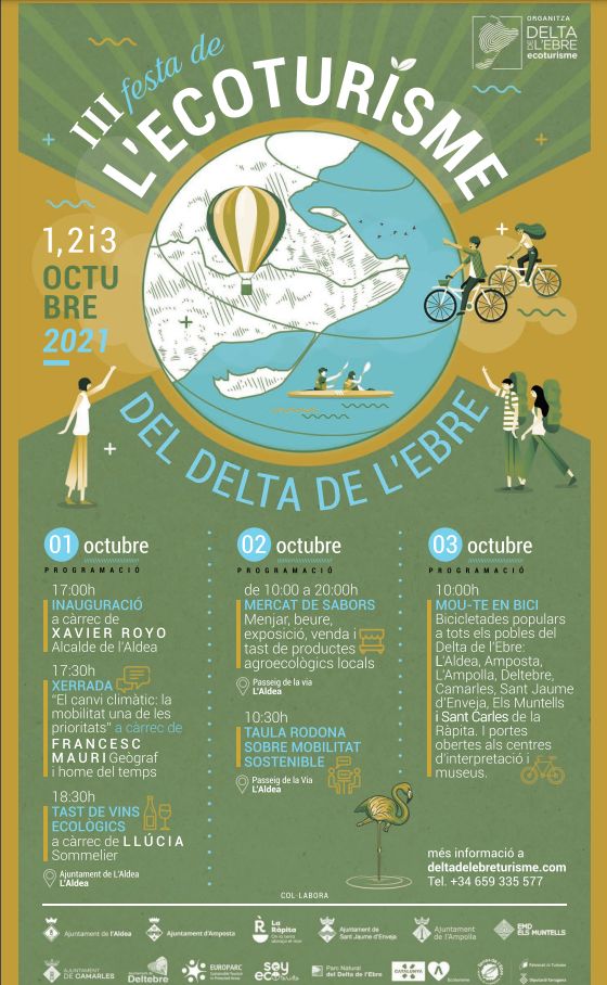 III Festa de l’Ecoturisme del Delta de l’Ebre  III Festa de l’Ecoturisme del Delta de l’Ebre