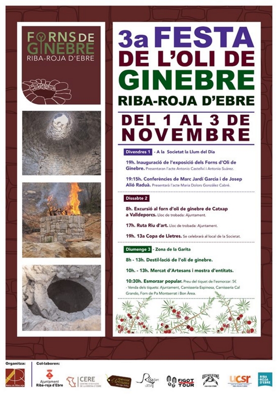 3a Festa de l’Oli de Ginebre 3a Festa de l’Oli de Ginebre
