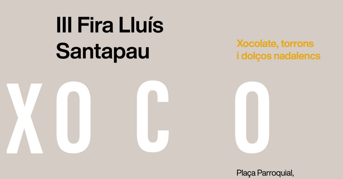 III Fira Llu�s Santapau